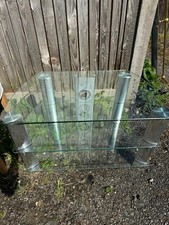 John Lewis Glass TV unit - excellent condition