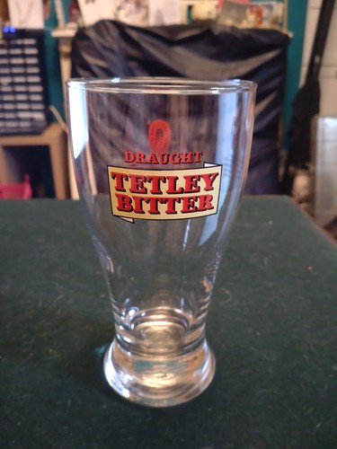 Tetley bitter pint - tetley, glass