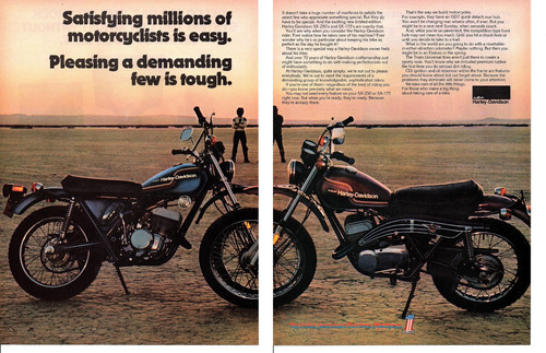 1975 harley davidson 250 - harley-davidson, sx-250