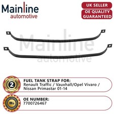Fuel Tank Strap Pair for