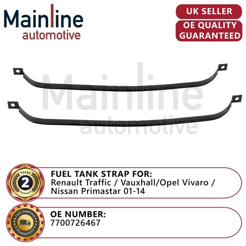 Fuel tank strap pair - tank,