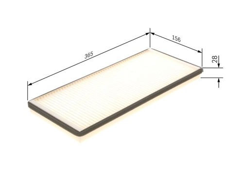 Cabin air filter - filter, 1
