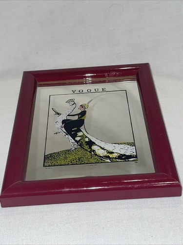 Vogue mirror art nouveau - art, lady