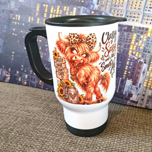 16oz plastic travel mug - 16oz,