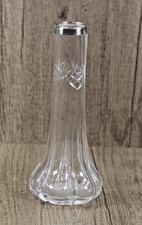 Silver rimmed edwardian glass - rimmed,