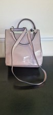 Faith light pink biege Ladies Crossbody Leather Handbag (M)