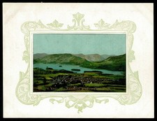 A.L. British View Card - Keswick & Derwentwater - Cumbria Lake District