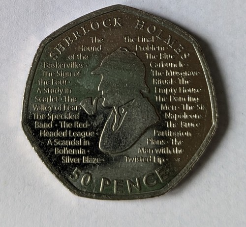 Sherlock holmes 50p - , fifty