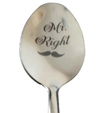 Mr Right Metal Spoons.  For