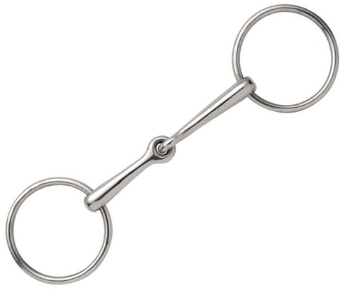 Shires jointed mouth snaffle - shires,