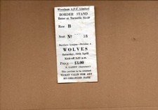 Used Ticket - Wrexham v Wolves