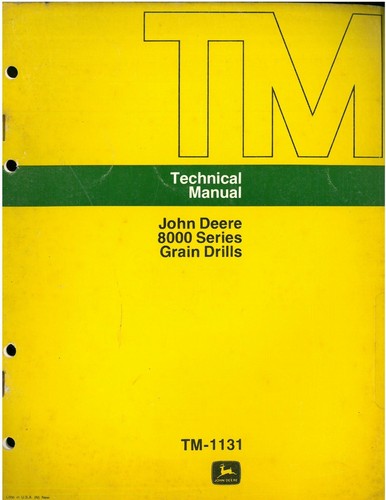 John deere grain - john, 8000