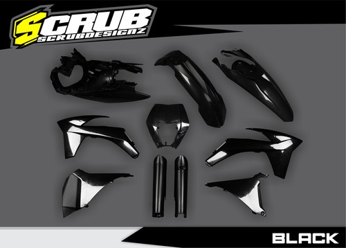 Plastics kit ktm exc - kit,