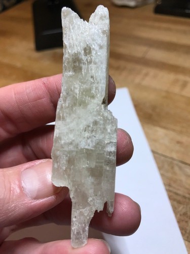 Rare kunzite crystal gemstone - kunzite,