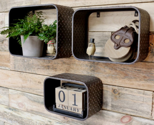 Industrial wall shelf - industrial,