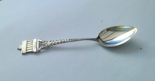 Vintage silver plate souvenir - plate,