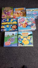 Board Games bundle Buckaroo, Perfection Screwball Scramble, Snap Dragon, Fishing