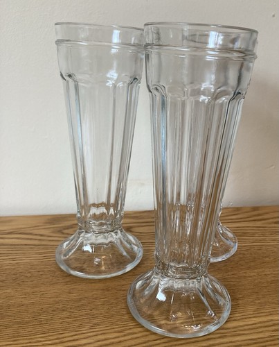 Glass fluted tall sundae - glass,