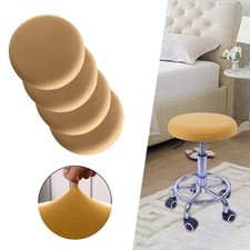 2 Pieces Bar Stool Cushion Round Durable Washable Waterproof Stool Cushion