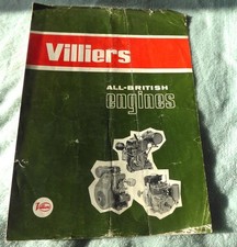 stationary engine brochures Villiers All- British engines dated 1967
