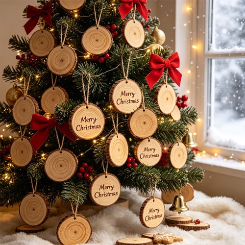 120 pcs wood - pcs, slices
