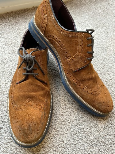Ted baker brouge suede brown - ted,