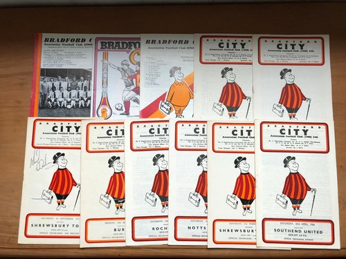 Bradford city home programmes - bradford,