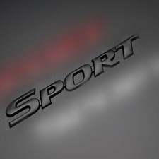 Car Racing Trunk Fender Emblem