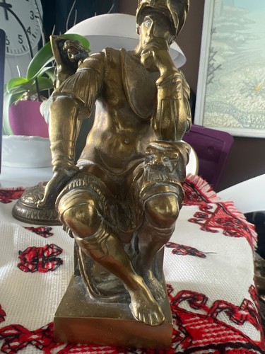 19th century bronze seated