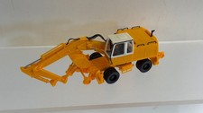 Kibri 10206 HO 1:87 Liebherr 922 Wheeled Excavator Road-Rail Kit Built Vehicle
