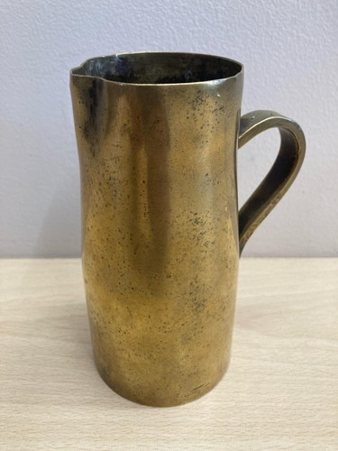 Ww1 trench art brass jug - brass,