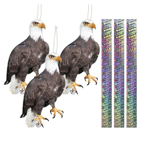 3pcs eagles bird scarer set - eagles,