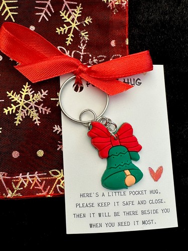 Christmas bell with bow - bell,