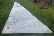 Yacht mainsail semi - yacht, battened