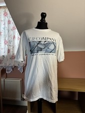 White T-Shirt, C.P. Company