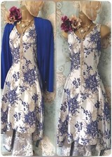 New Roman Dip Blue Grey Gold