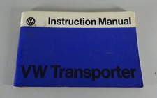Owner's Manual / Handbook VW