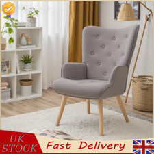 Gray Tub Accent Chair Flannel