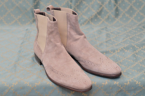 Redwood men beige suede - men,