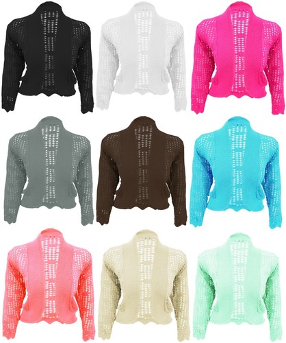 Ladies long sleeve knitted - long,