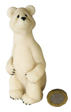 Polar Bear Stone Ornament
