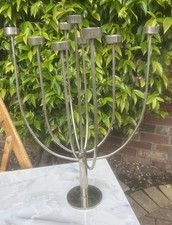 Vintage Conran HABITAT Klein 9 Arm Tea Light Candelabra Candle Holder - 60cm