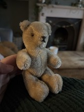 Small Jointed Teddy Bear 1950s
