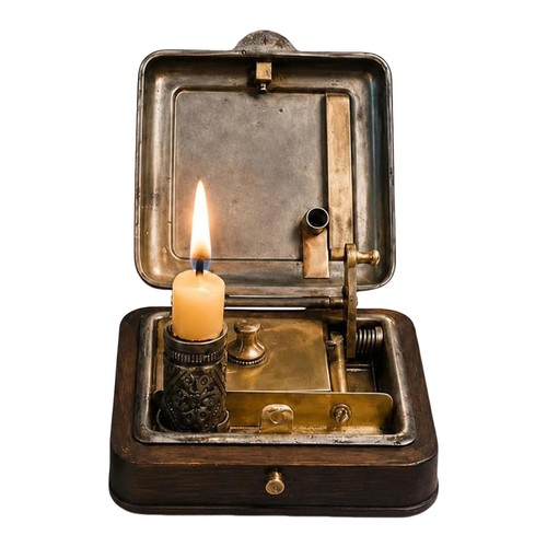 Mechanical candle box - , pocket