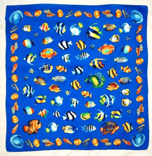 Art of Silk vintage silk scarf