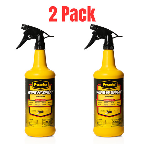 Pyranha wipe spray quart - wipe, n