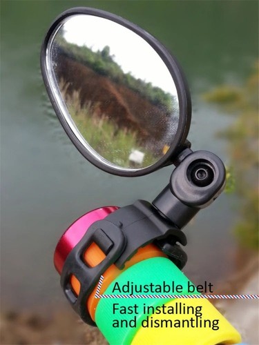 Bike mirror 360 rotatable - -,