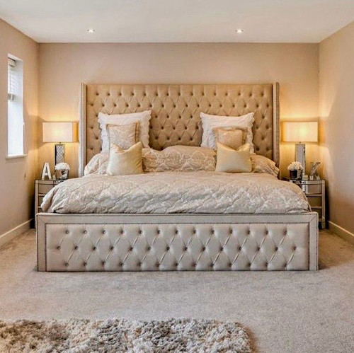 Luxury cream plush velvet - plush,