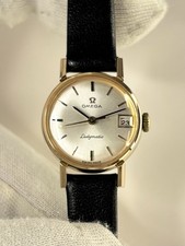 OMEGA Ladymatic Vintage 1970’s Automatic Ladies Date Gold Dress Watch - 562.005