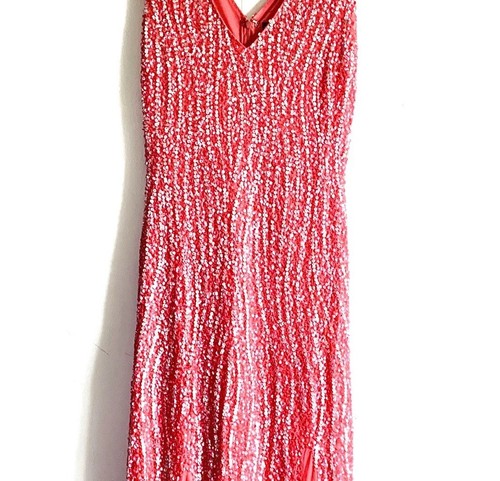 Vivid pink silver sequin - vivid,